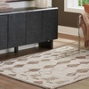image:imageSignature Design by Ashley Area Rug 8x10 Geometric BeigeBrown51 x 611 Rectangular