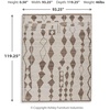 image:imageSignature Design by Ashley Area Rug 8x10 Geometric BeigeBrown79 x 911 Rectangular