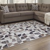 image:imageSignature Design by Ashley Area Rug Faux Cowhide 8x10 for Living Room5 x 7
