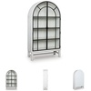 image:imageSignature Design by Ashley Basinger Arched Display Cabinet BlackBrownWhite  Black