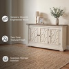 image:imageSignature Design by Ashley Bolanburg Dining Server Buffet Cabinet 3 Doors58 Inch