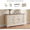 image:imageSignature Design by Ashley Bolanburg Dining Server Buffet Cabinet 3 Doors58 Inch