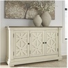 image:imageSignature Design by Ashley Bolanburg Dining Server Buffet Cabinet 3 Doors58 Inch