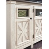 image:imageSignature Design by Ashley Bolanburg Dining Server Buffet Cabinet 3 Doors74 Inch