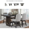 image:imageSignature Design by Ashley Burkhaus 1Piece Buffet Cabinet Dark BrownCounter Height