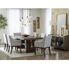 image:imageSignature Design by Ashley Burkhaus 1Piece Buffet Cabinet Dark BrownDining Height
