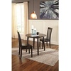 image:imageSignature Design by Ashley Dining Drop Leaf Table 42Inch Round BrownBlack