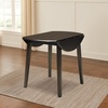 image:imageSignature Design by Ashley Dining Drop Leaf Table 42Inch Round BrownBlack