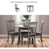 image:imageSignature Design by Ashley Dining Drop Leaf Table 42Inch Round BrownGrey