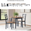 image:imageSignature Design by Ashley Dining Drop Leaf Table 42Inch Round BrownLight Brown  Blue