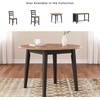 image:imageSignature Design by Ashley Dining Drop Leaf Table 42Inch Round BrownLight Brown  Dark Brown
