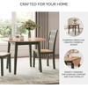 image:imageSignature Design by Ashley Dining Drop Leaf Table 42Inch Round BrownLight Brown  Green