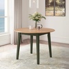 image:imageSignature Design by Ashley Dining Drop Leaf Table 42Inch Round BrownLight Brown  Green