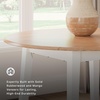 image:imageSignature Design by Ashley Dining Drop Leaf Table 42Inch Round BrownLight Brown  White