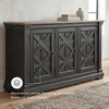 image:imageSignature Design by Ashley Farmhouse Sideboard Buffet Cabinet BlackGray