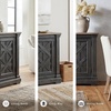 image:imageSignature Design by Ashley Farmhouse Sideboard Buffet Cabinet BlackGray