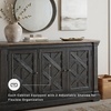 image:imageSignature Design by Ashley Farmhouse Sideboard Buffet Cabinet BlackGray