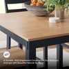 image:imageSignature Design by Ashley Gesthaven 6Piece Dining Table Set BlueBlue