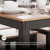 image:imageSignature Design by Ashley Gesthaven 6Piece Dining Table Set with BenchBrown