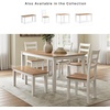 image:imageSignature Design by Ashley Gesthaven 6Piece Dining Table Set with BenchWhite
