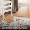 image:imageSignature Design by Ashley Gesthaven 6Piece Dining Table Set with BenchWhite