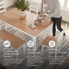 image:imageSignature Design by Ashley Gesthaven 6Piece Dining Table Set with BenchWhite