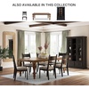 image:imageSignature Design by Ashley Glass Curio Cabinet Farmhouse Black amp Brown