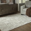 image:imageSignature Design by Ashley Hand Tufted Geometric Wool Area Rug 5x7 Ivory