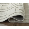 image:imageSignature Design by Ashley Hand Tufted Geometric Wool Area Rug 5x7 Ivory