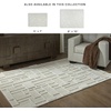 image:imageSignature Design by Ashley Hand Tufted Geometric Wool Area Rug 5x7 Ivory