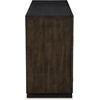 image:imageSignature Design by Ashley Hyndell 6013 Contemporary Dining Room Buffet Cabinet or Server Dark Brown