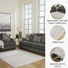 image:imageSignature Design by Ashley Ivygail Area Rug 5 x 7 Gray Abstract76 x 96 Rectangular