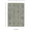 image:imageSignature Design by Ashley Jossland Casual Indoor Geometric Handmade 5 x 7 Rug Green amp Beige51 x 7 Rectangular