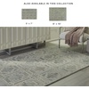 image:imageSignature Design by Ashley Jossland Casual Indoor Geometric Handmade 5 x 7 Rug Green amp Beige51 x 7 Rectangular