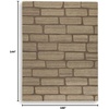 image:imageSignature Design by Ashley Orest 1Piece Extra Large Area Rug 9x12 Brown