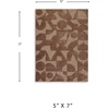 image:imageSignature Design by Ashley Perrenton Modern 8 x 10 Area Rug Reddish Brown51 x 72 Rectangular
