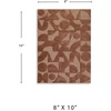 image:imageSignature Design by Ashley Perrenton Modern 8 x 10 Area Rug Reddish Brown78 x 910 Rectangular