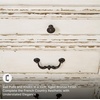 image:imageSignature Design by Ashley Realyn Dining Server 59 in W Chipped WhiteAntiqued White  Medium Brown