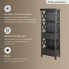 image:imageSignature Design by Ashley Tyler Creek Storage Display Cabinet BlackGrayBlack