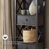 image:imageSignature Design by Ashley Tyler Creek Storage Display Cabinet BlackGrayBlack