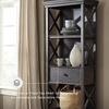 image:imageSignature Design by Ashley Tyler Creek Storage Display Cabinet BlackGrayBlack