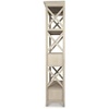 image:imageSignature Design by Ashley Tyler Creek Storage Display Cabinet BlackGrayWhitewash