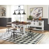 image:imageSignature Design by Ashley Valebeck Buffet Sideboard Farmhouse Coffee BarFarmhouse