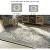image:imageSignature Design by Ashley Wallney Floral Faux Fur Memory Foam Rug 5x777 x 96 Rectangular