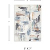 image:imageSignature Design by Ashley Washable Area Rug 8x10 Abstract5 x 7 Rectangular