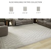 image:imageSignature Design by Ashley Wimney Classic Indoor Geometric Wool 5 x 7 Rug Light Gray10 x 142 Rectangular