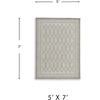 image:imageSignature Design by Ashley Wimney Classic Indoor Geometric Wool 5 x 7 Rug Light Gray52 x 72 Rectangular
