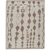 image:imageSignature Design by Ashley Area Rug 8x10 Geometric BeigeBrown79 x 911 Rectangular