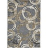 image:imageSignature Design by Ashley Faelyn Contemporary Circle High Pile 710 x 910 Area Rug Gray Brown amp Beige710 x 99 Rectangular