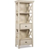 image:imageSignature Design by Ashley Tyler Creek Storage Display Cabinet BlackGrayWhitewash